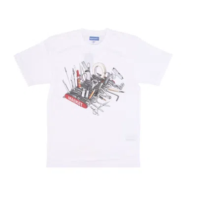Market Tools Of The Trade Tee White Men's T-shirt