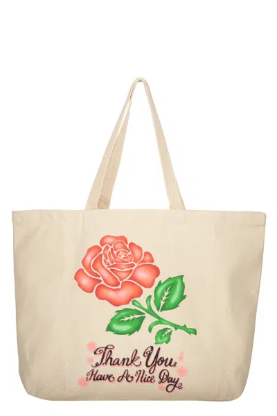 Market Tote Bag In White