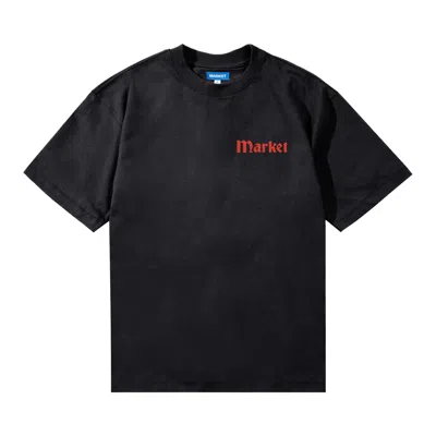 Pre-owned Market True Tread T-shirt 'pirate Black' | Men's Size Xl