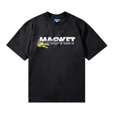 Pre-owned Market Turn To Start T-shirt 'pirate Black' | Men's Size Xl