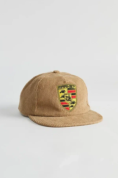 Market Ultimate Performance 5-panel Baseball Hat In Khaki, Men's At Urban Outfitters In Brown