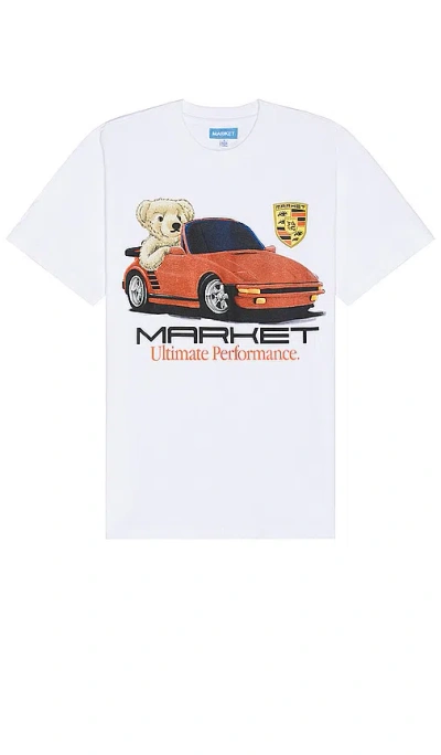 Market Ultimate Performance Bear T-shirt In 白色