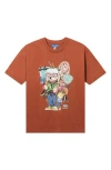 Market Ultralight Bear Graphic T-shirt In Rust