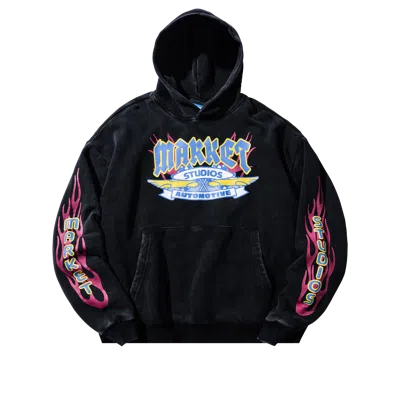 Market V12 Hoodie In Black