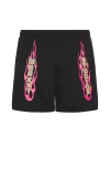Market V12 Mesh Shorts In Black
