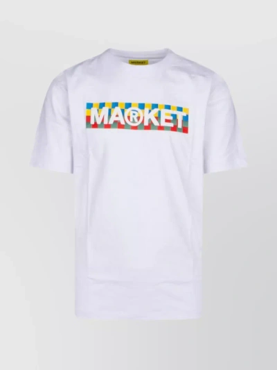 Market Versatile Crew Neck T-shirt In White