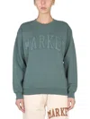 Market Vintage Wash Sweatshirt Unisex In Green