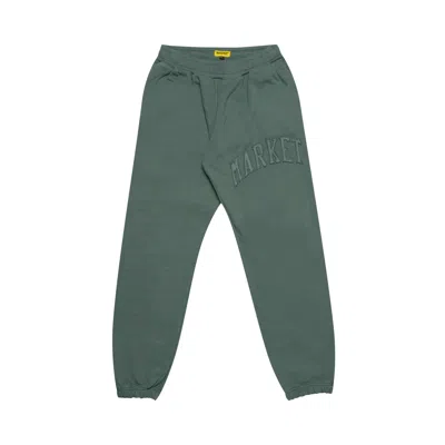 Pre-owned Market Vintage Washed Sweatpants 'alpine' In Green