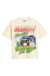 Market Wheels Off Graphic T-shirt In Butter-cream