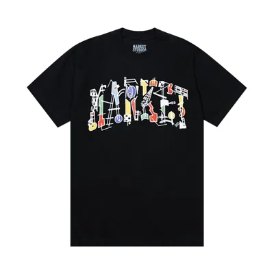 Pre-owned Market Work Of Arc T-shirt 'black' | Men's Size S
