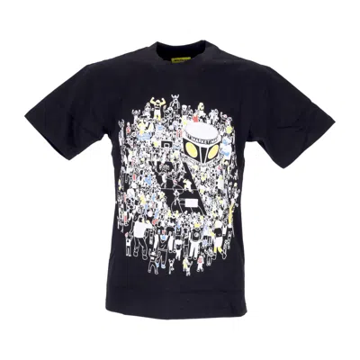 Market World Basketball Game Tee X Smiley Black Men's T-shirt In Multi