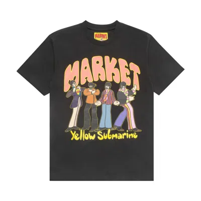 Pre-owned Market X Beatles Yellow Submarine Pose Tee 'black'