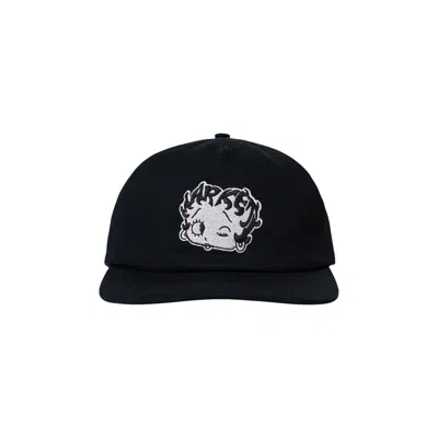 Pre-owned Market X Betty Boop Mascot 5 Panel Hat 'black' | Men's Size Onesize
