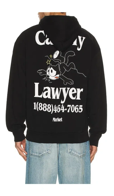 Market X Felix The Cat Call My Lawyer Hoodie In Black