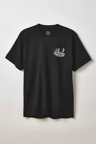 Market X Grateful Dead Call My Pitcrew Graphic Tee In Black, Men's At Urban Outfitters