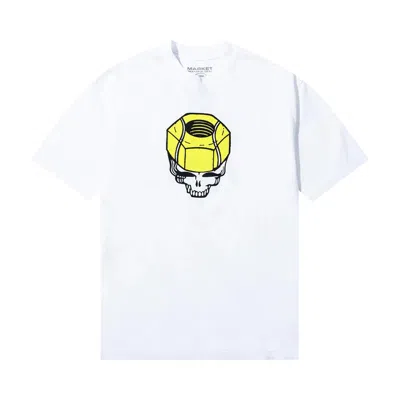 Pre-owned Market X Grateful Dead Nut Head T-shirt 'white'