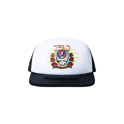 Pre-owned Market X Grateful Dead Solar Flare Trucker Hat 'black' | Men's Size Onesize