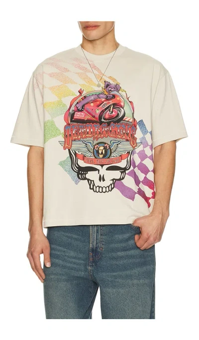 Market X Grateful Dead Stealie Moto Bear T-shirt In Nude