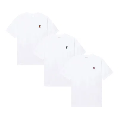 Pre-owned Market X Grateful Dead X Shaka T-shirt (3 Pack) 'white'
