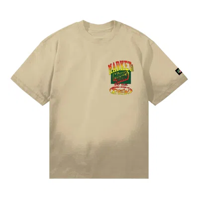 Pre-owned Market X Mountain Dew Do The Dew T-shirt 'pebble' | Green | Men's Size L