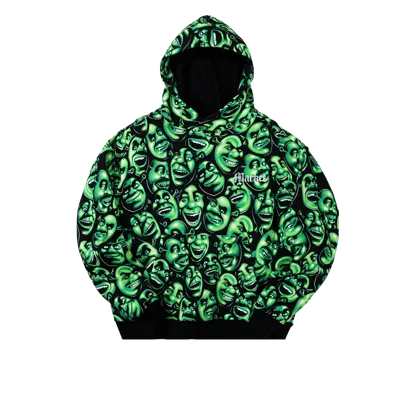 Market X Shrek Aop Hoodie In Green