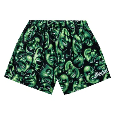 Pre-owned Market X Shrek Aop Mesh Shorts 'multicolor' | Multi-color | Men's Size S