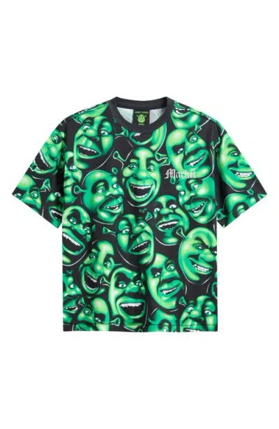 Market X Shrek™ Print T-shirt In Green
