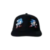 Market X Sonic Run 5 Panel Hat In Black