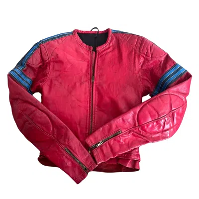 Marketplace 60s Cafe Racer Jacket In Red