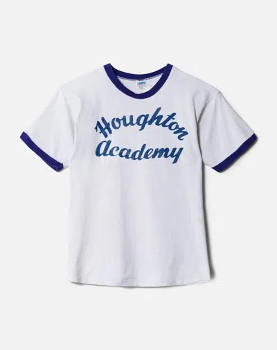 Marketplace 60s Champion Houghton Academy Tee In White