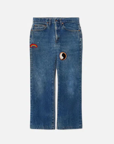 Marketplace 70s Embroidered Levi's 517 In Indigo