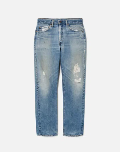 Marketplace 70s Ripped Levi's 505 In Indigo
