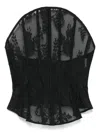 Markgong Cotton-blend Corset Top