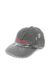 Markgong Distressed-effect Baseball Cap In Gray
