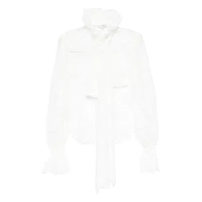 Markgong Fabric Shirts In White