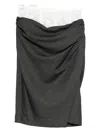 Markgong Lace-trim Skirt In Black
