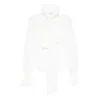 Markgong Fabric Shirts In White