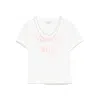 Markgong Cotton T Shirts In White