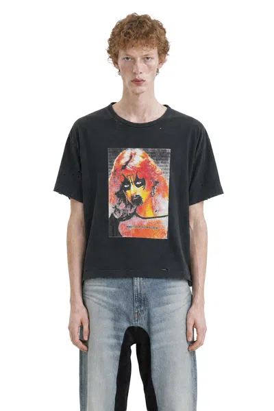 Marking Distance Accident Tee In Black