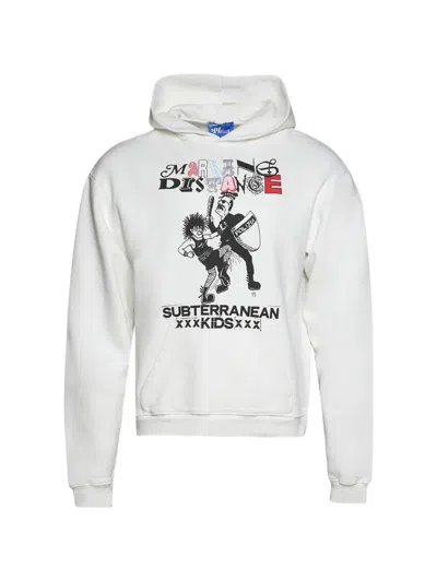 Marking Distance Graphic-print Hoodie In Multi