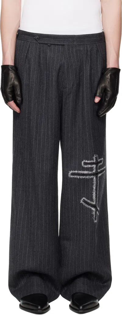 Marking Distance Gray Orthodox Trousers