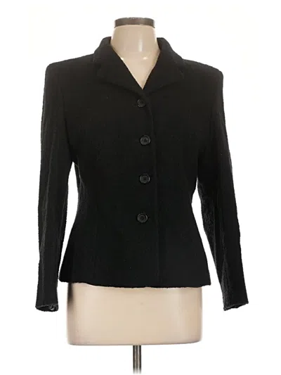 Pre-owned Marks & Spencer Blazer Jacket In Black