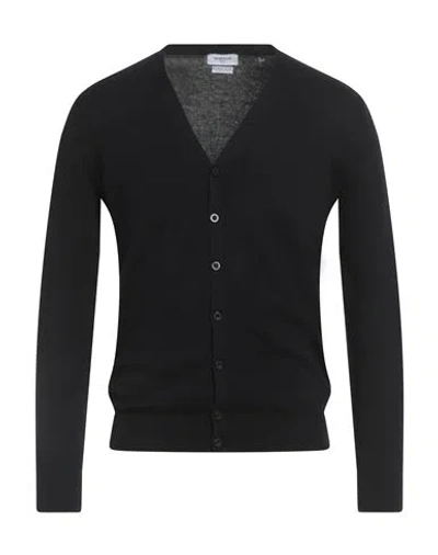Markup Man Cardigan Black Size L Cotton