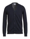 Markup Man Cardigan Midnight Blue Size Xl Cotton