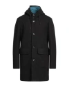 Markup Man Coat Black Size 44 Polyester In Black