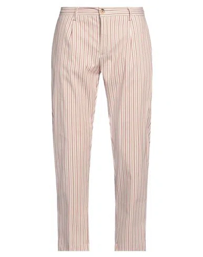 Markup Man Pants Brick Size 34 Cotton, Polyester, Elastane In Red