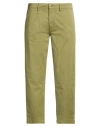 Markup Man Pants Military Green Size 38 Cotton, Elastane In Multi