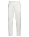 Markup Man Pants White Size 34 Cotton, Elastane