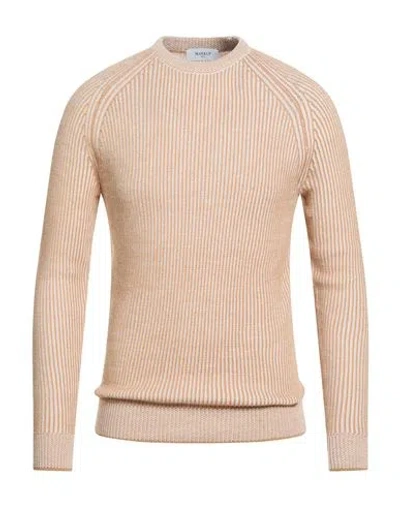 Markup Man Sweater Camel Size M Acrylic, Nylon In Brown