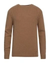 Markup Man Sweater Camel Size Xxl Polyamide, Wool In Beige